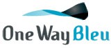 Logo ONE WAY BLEU