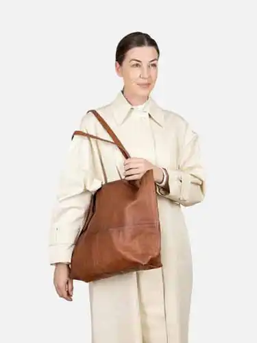Sac cabas vintage Marlo naturel