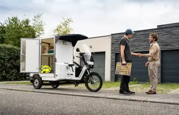 Vélo cargo électrique