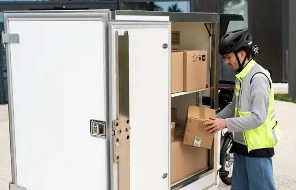 Vélo cargo livraison