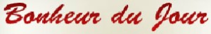Logo BONHEUR DU JOUR