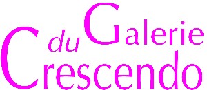 Logo GALERIE DU CRESCENDO