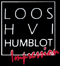 Logo LOOS HVI HUMBLOT IMPRESSION