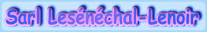 Logo SARL LESÉNÉCHAL LENOIR