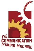 Logo THE COMMUNICATION MAKING MACHINE-COMAMA